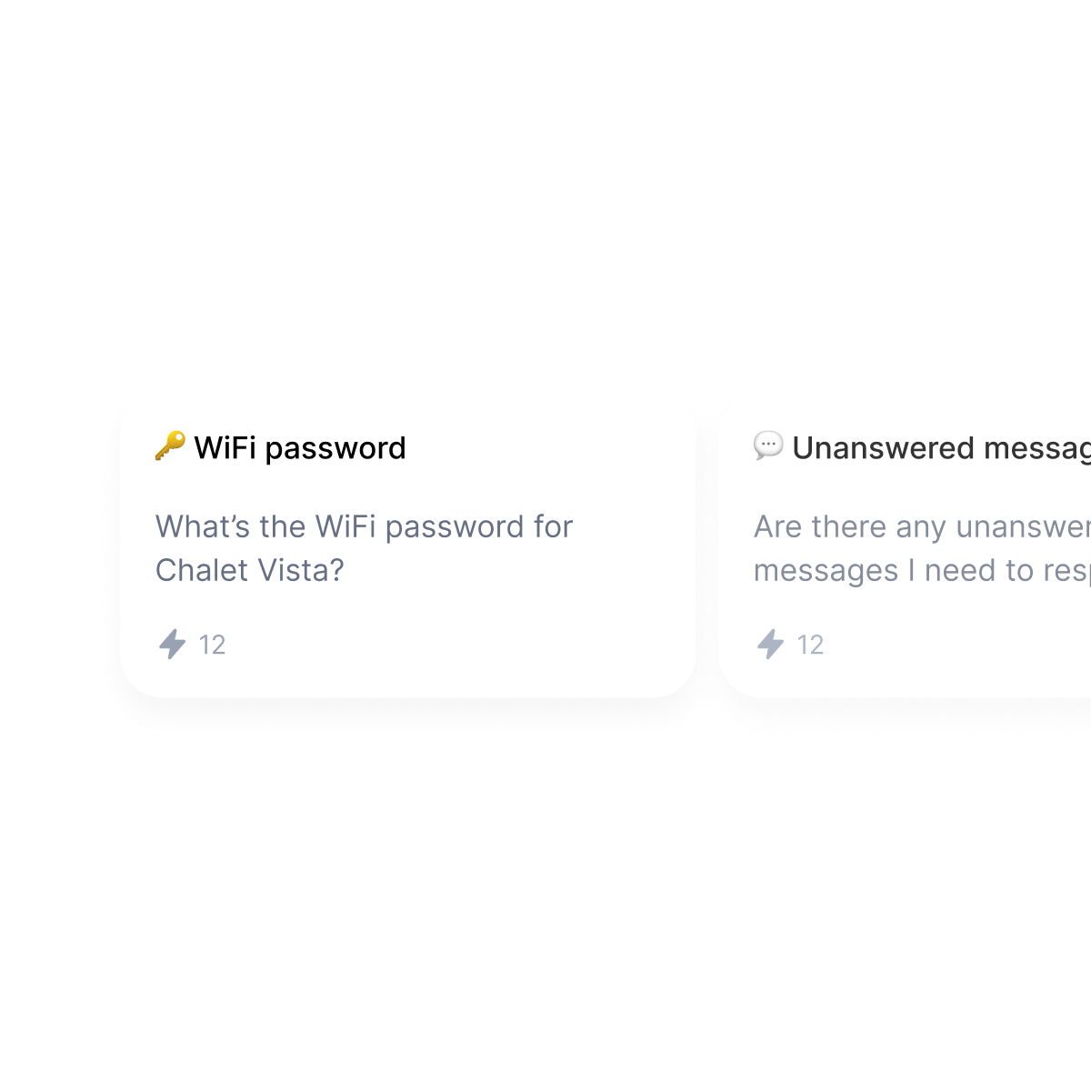 Prompt library interface