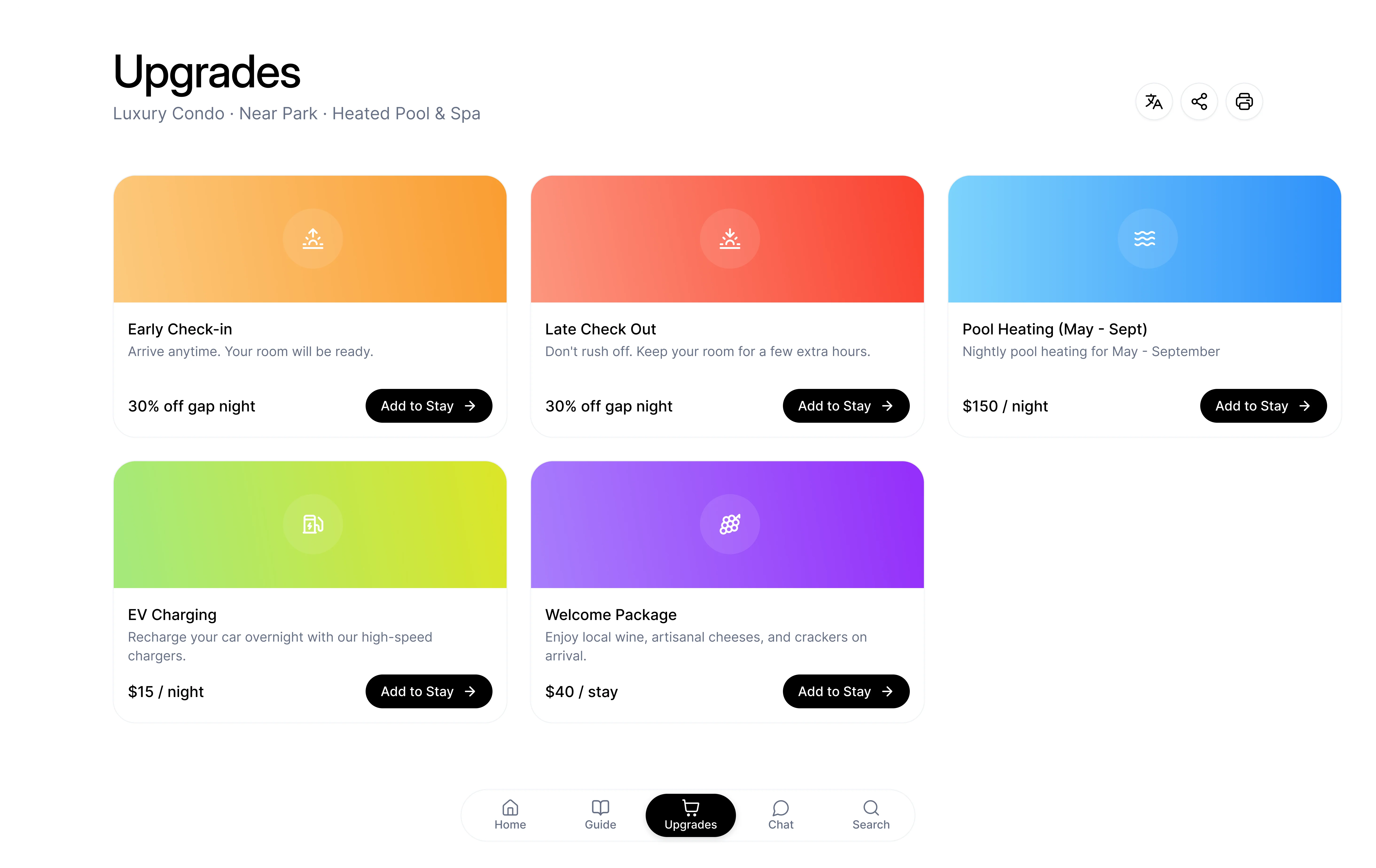 Mobile guest checkout